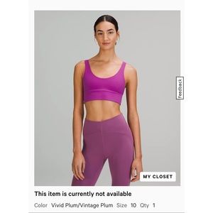 Lululemon Align Reversible Bra Light Support, A/B Cup